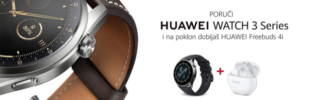 Huawei Watch 3 serija od danas dostupna u Srbiji za pre-order