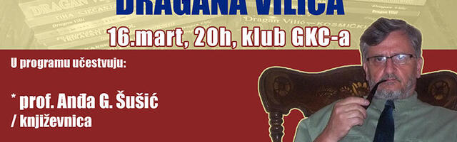 Promocija književnog opusa Dragana Vilića u GKC-u