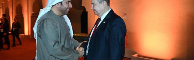 MINISTAR DAČIĆ SE SASTAO SA PREDSEDNIKOM INTERPOLA U MARAKEŠU: Dodeljena zvezda Jakova Nenadovića (FOTO)