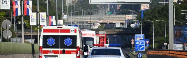 Oboren pešak na Savskom vencu: Zadobio teške povrede