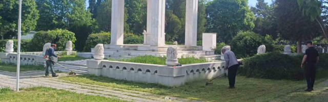 Осуђеници из Зајечара прикључили се акцији чишћења француског војног гробља