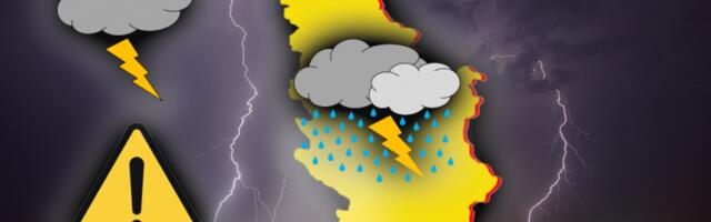 STIŽU JAKI PLJUSKOVI I GRMLJAVINA! Neka se spreme OVI delovi Srbije, NAJNOVIJE UPOZORENJE RHMZ!