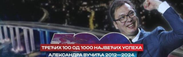 (VIDEO) Trećih 100 od 1000 najvećih uspeha Aleksandra Vučića od 2012. do 2024. godine