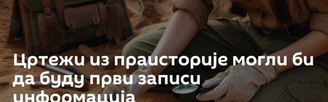 Цртежи из праисторије могли би да буду први записи информација