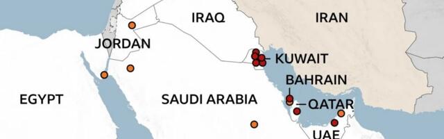 Napadi SAD i Izraela na Iran prikazani na mapama