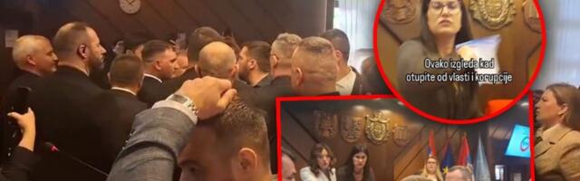 Udaranje fasciklom i ugrožavanje bezbednosti: Sukob vlasti i opozciije na sednici Skupštine grada Novog Sada (VIDEO)