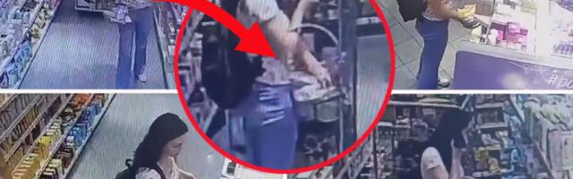 BLOKADERKA UHVAĆENA U KRAĐI! Miljana Marjanović uzimala KREME u prodavnici, mislila da je NIKO NE VIDI ŠTA RADI (VIDEO)