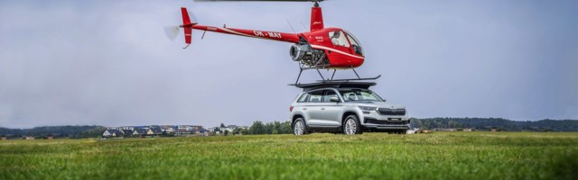 Škoda Kodiaq kao heliodrom