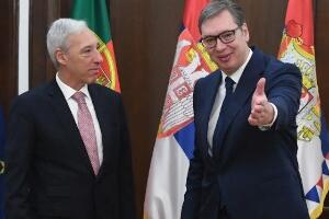Вучић са Кравињом о интензивирању сарадње са Португалијом  и актуелним темама