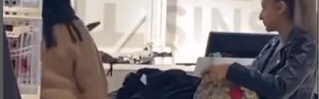 Krale, pa se smejale dok ih je policija odvodila (VIDEO)