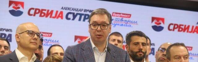 "PREDSTOJI NAM TEŽAK RAD!" Vučić nakon ubedljive izborne pobede: "Moramo da čuvamo svoju zemlju, mir i svoju slobodu!" (FOTO)