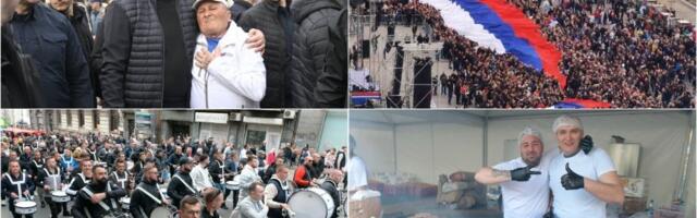 ŠTA JE OBELEŽILO PRVI DAN SVENARODNOG SKUPA "NE DAMO SRBIJU" Pogledajte najlepše prizore (FOTO)