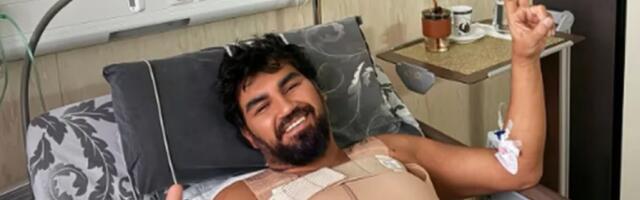 ŠOK! Azis ugradio silikone u grudi - prve fotke iz bolnice! (FOTO)