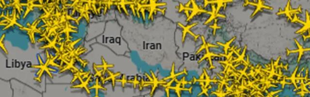 Kako izgleda nebo nad Bliskim istokom: Otkazani letovi, ljudi u panici