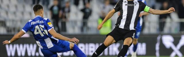 Posle remija sa OFK Beogradom Partizan je treći - kako igra, bolje i ne zaslužuje (FOTO/VIDEO)