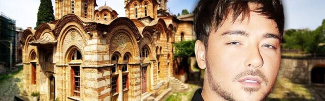 Procurila slika s Hilandara! Milan Stanković bez odeće - Ko je mladić pored njega? (FOTO)