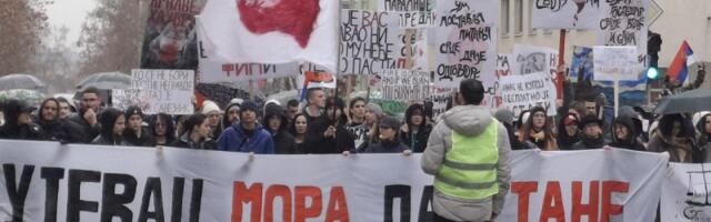 AJS: Evo koliko je građana u Kragujevcu protestovalo u znak podrške generalnom štrajku