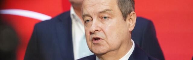 Dačić: Poremećen sistem vrednosti ako nekom smeta crtanje srpske trobojke