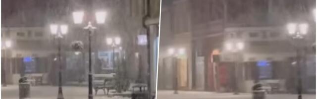 BELI SE SRPSKI GRAD Od vejavice se ne vidi prst pred okom, pogledajte prizore (VIDEO)