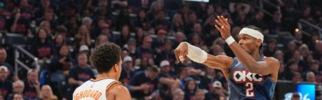 Šej brojao do 37 u pobedi Oklahome, Detroit razbio Orlando i izjednačio u plej-ofu (VIDEO)