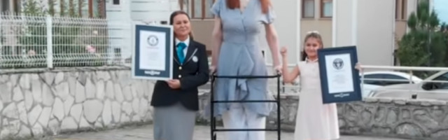 UPISALA SE U GINISOVU KNJIGU REKORDA: Najviša žena na planeti poslala BITNU poruku celom svetu! (VIDEO)