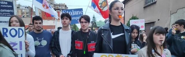 Studenti na ulicama Leskovca: “Marš u Ćacilend” i “Idemo na izbore”