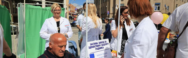 Bazar zdravlja na Trgu Radomira Putnika: Besplatni preventivni pregledi, stručni saveti, promocije sportskih aktivnosti