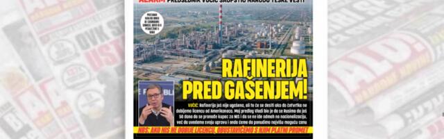 RAFINERIJA PRED GAŠENJEM! Predsednik Vučić saopštio narodu teške vesti