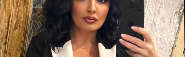 Milena Popović pozirala u mini haljini i izazvala reakcije! Dekolte u prvom planu, provirio crni brushalter