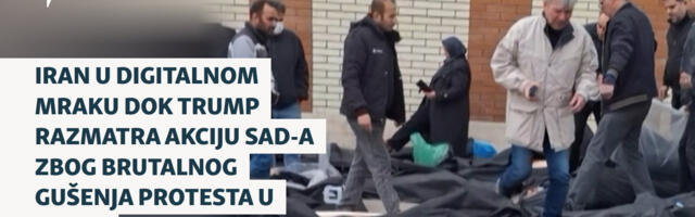 Iran u digitalnom mraku dok Trump razmatra akciju SAD-a zbog brutalnog gušenja protesta u Iranu