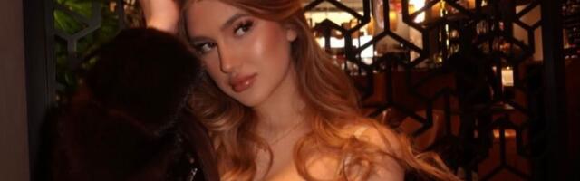 Gocina ćerka raspalila maštu "zločestim" pozama: Lena raskopčala bundu, pa pokazala bujni dekolte