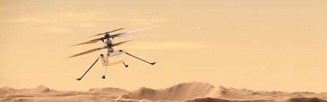 VIDEO Istorijski događaj: Helikopter uspešno obavio prvi let na Marsu