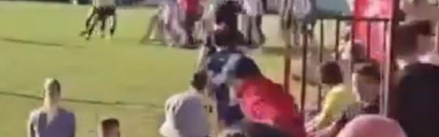 Tuča fudbalera u Crnoj Gori: Meč prekinut (VIDEO)