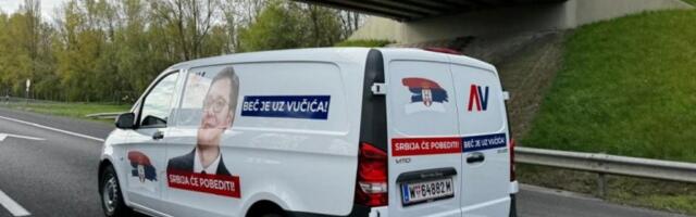 SRBI IZ BEČA KRENULI ZA BEOGRAD, ZBOG SRBIJE, ZBOG VUČIĆA! Moćnom porukom podigli zemlju na noge (FOTO)