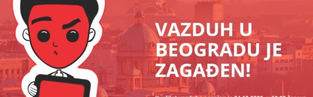 Beograd treći na svetu po zagađenosti vazduha