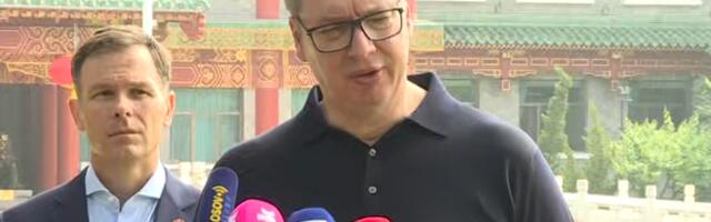 SUTRA JE ZA SRBIJU NAJVAŽNIJI DAN POSETE KINI! Vučić iz Pekinga: Cilj je da kroz razgovor sa predsednikom Sijem ostvarimo najvažnije državne interese