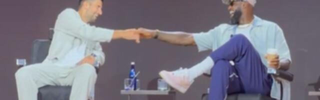Novak postavio pitanje Lebronu i naterao Kralja da se otvori: “Ovo je dobro pitanje, vidiš ovo dete...."