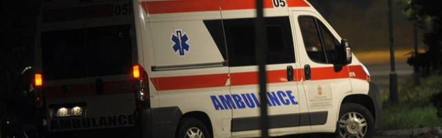DRAMA U NOVOM PAZARU Muškarac se POLIO BENZINOM i pokušao da se zapali