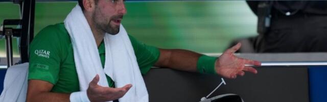 "Misliš da je to pošteno?": Novak pobesneo na sudiju (FOTO)