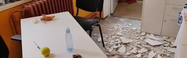 Pao plafon u školi za decu sa smetnjama u razvoju u Nišu