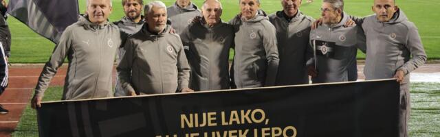Veterani Partizana dočekuju Ajaks!