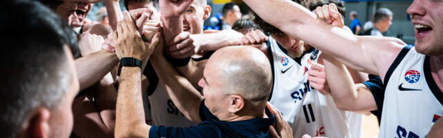 SRBIJA - ŠPANIJA: Mladi košarkaši igraju za finale Evropskog prvenstva