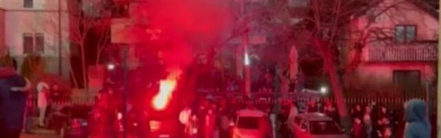BAKLJADA ISPRED MARAKANE! "Delije" se zagrevaju pred "VEČITI DERBI"! (VIDEO)