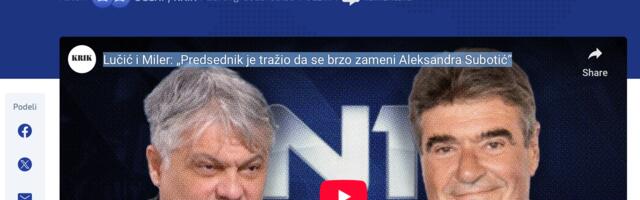 Snimak razgovora direktora Telekoma i UG: Znam da te Vučić zvao