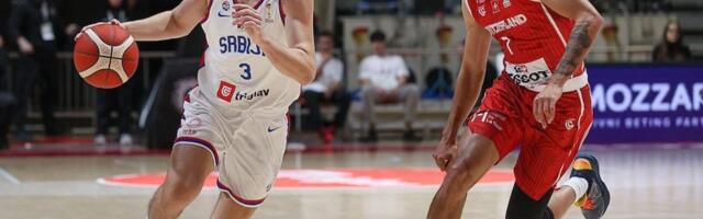 Košmar u Beogradu: Švajcarska vodi protiv Srbije sa 23 razlike! Trojka Fofane uz zvuk sirene