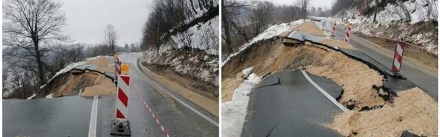 Stravični prizori sa magistrale: Pogledajte šta je ostalo od puta Tuzla-Bijeljina!