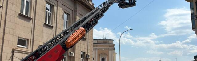 Kragujevački vatrogasci vežbali spasavanje sa visine