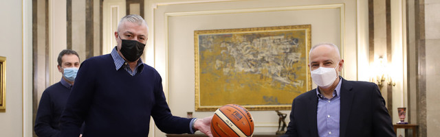 PUBLIKA UZ "ORLOVE"?! Pred pohod na Olimpijske igre delegacija Košarkaškog saveza Srbije s gradonačelnikom o merama za turnir u Beogradu!