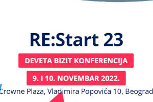 БИЗИТ  конференција RE:Start 23: Технологија као лек, али не без рецепта