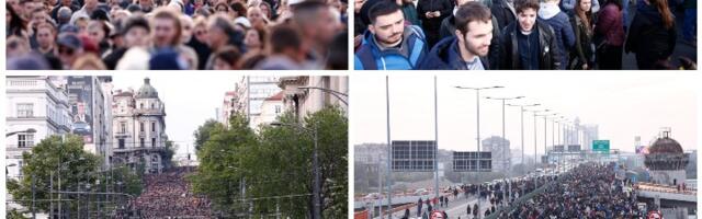 Šta bi bilo tek da predsednik da autobuse za dolazak na skup "Srbija protiv nasilja"?